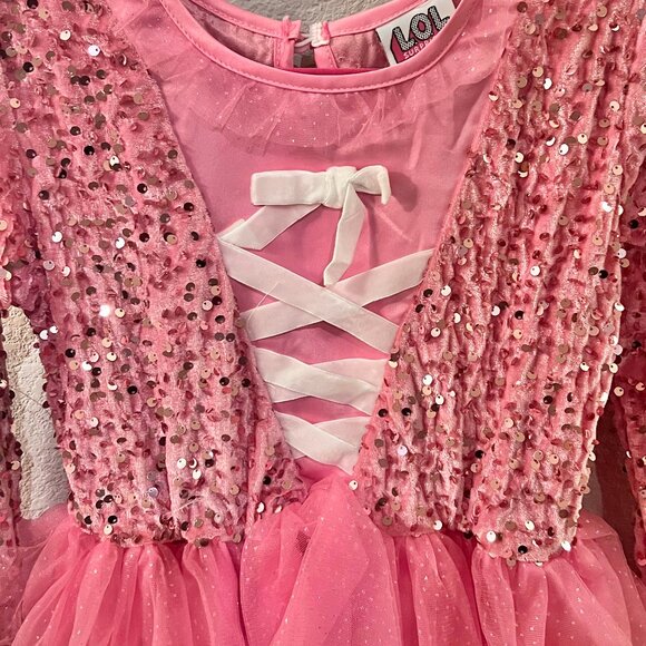 LOL Surprise Pink Sequined Dress - Picture 3 of 4